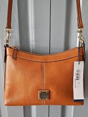 NWT Dooney & Bourke Saffiano Leather Crossbody Pouch